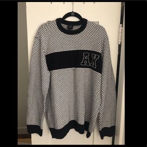 Armani Exchange AX Men’s Sweater Black and White